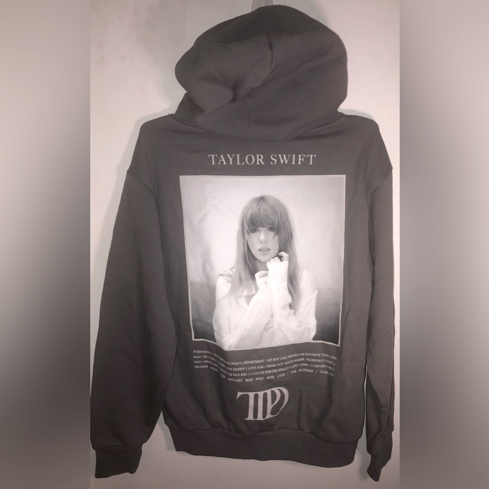 Taylor Swift Gray Hoodie Sweater